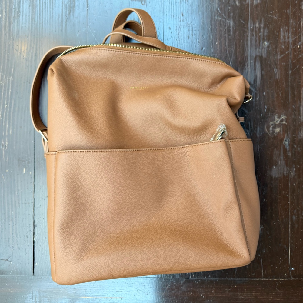 Mina Baie convertible diaper bag backpack NWOT